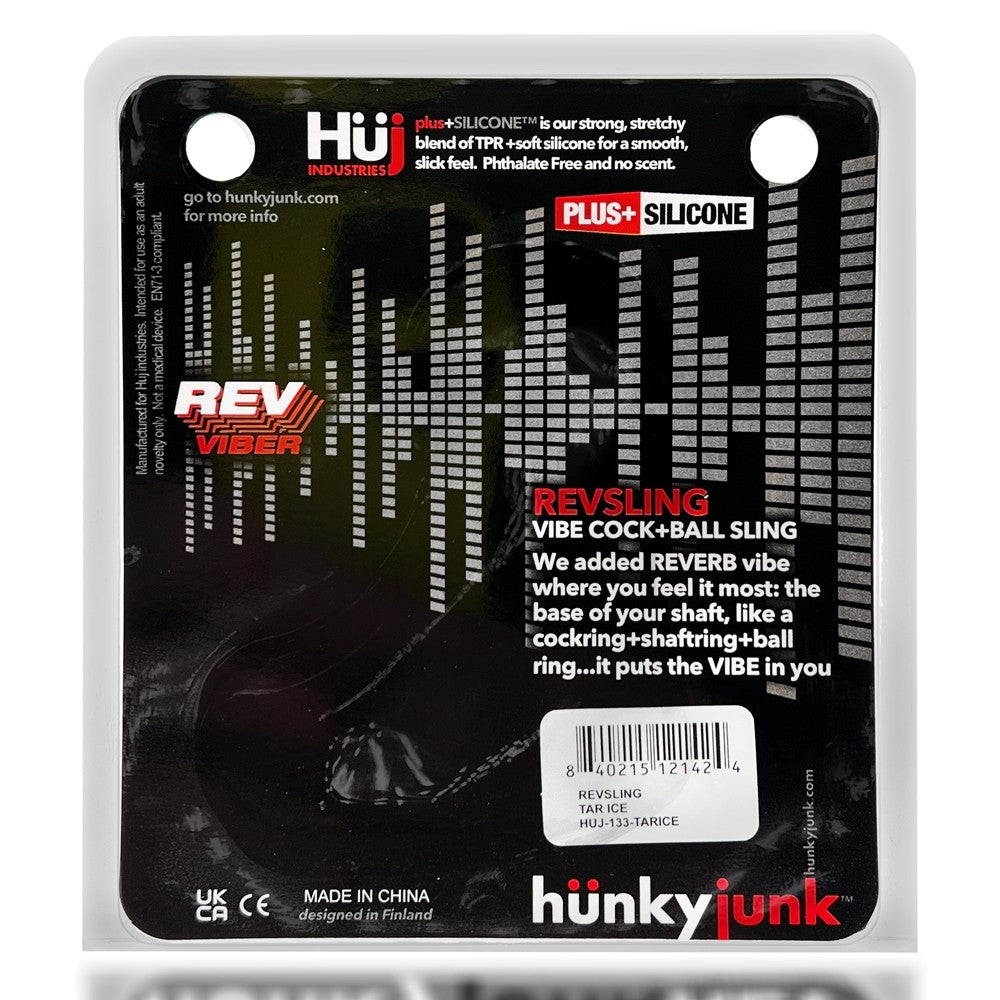 Hunky Junk Revsling Sling w/Vibe - Clear Ice w/Blue Vibe