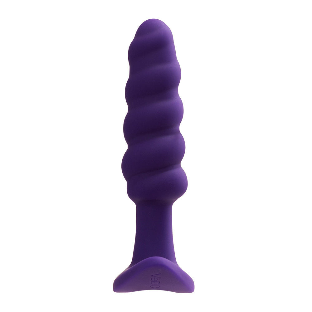 VeDO Twist Rechargeable Anal Plug - Purple