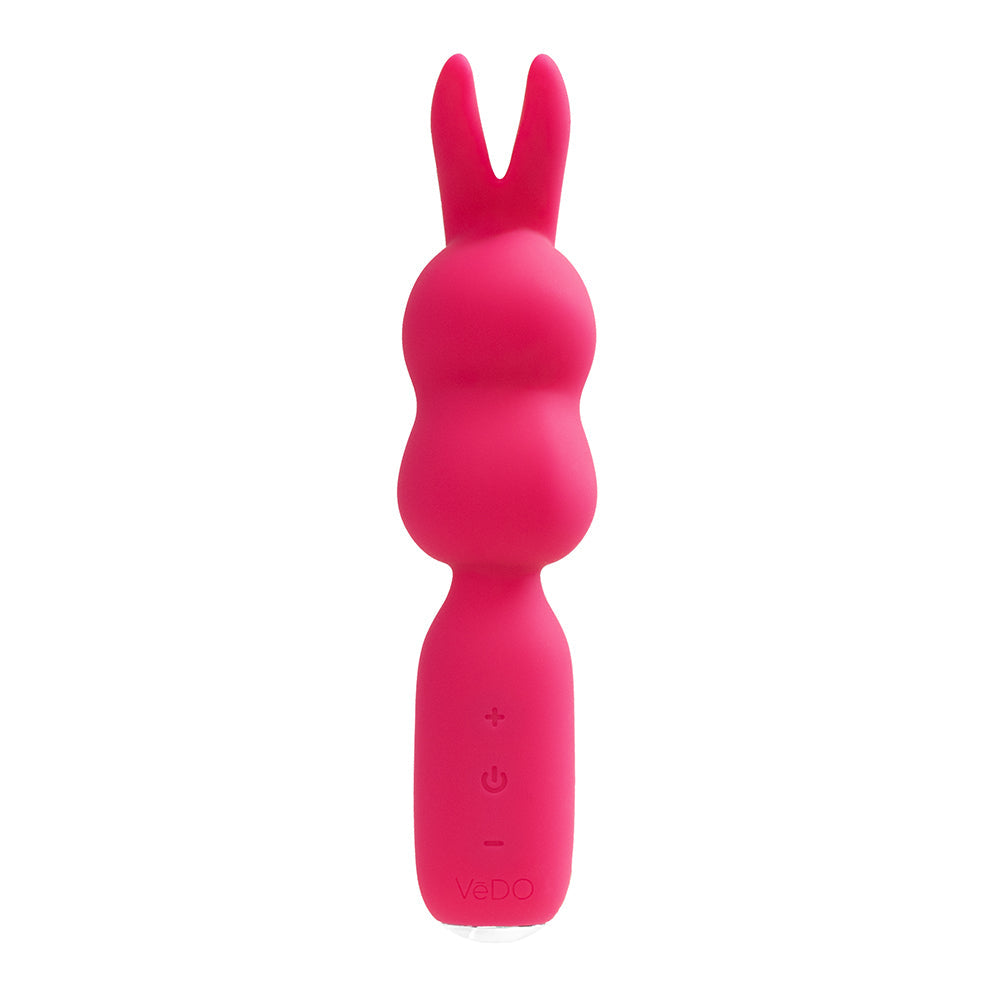 VeDO Hopper Bunny Rechargeable Mini Wand - Pink