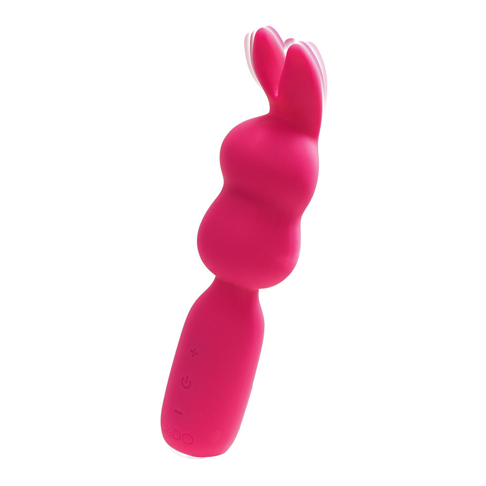 VeDO Hopper Bunny Rechargeable Mini Wand - Pink
