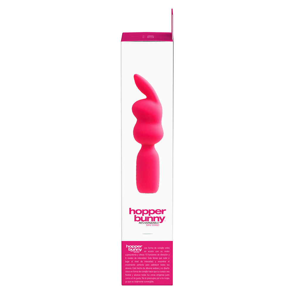VeDO Hopper Bunny Rechargeable Mini Wand - Pink