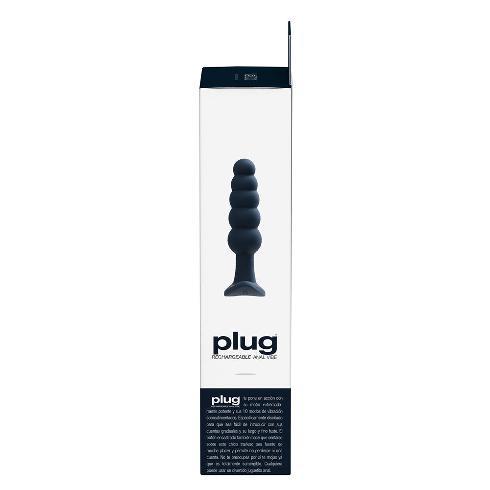 VeDO Plug Rechargeable Anal Plug - Black
