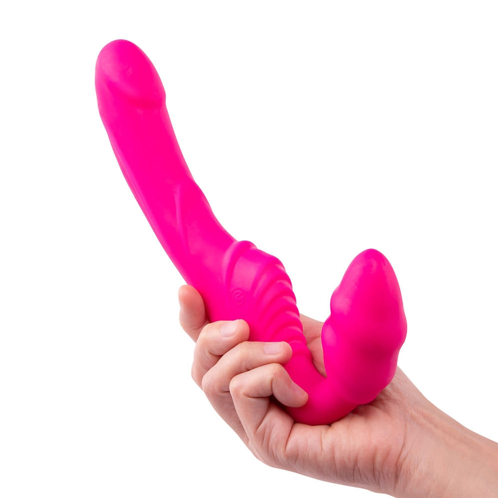 Strapless Together Remote Controlled Vibrator