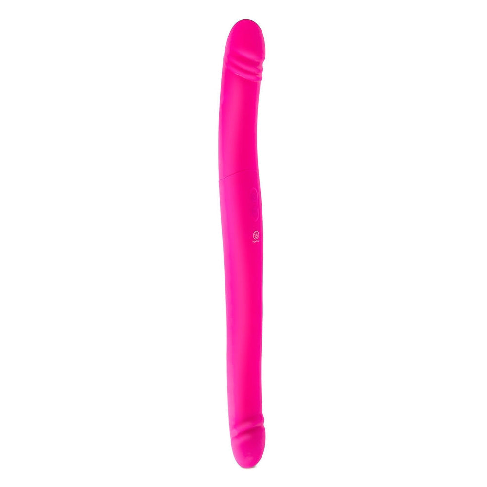 Duo Together Double-Ended Vibrating & Thrusting Dildo