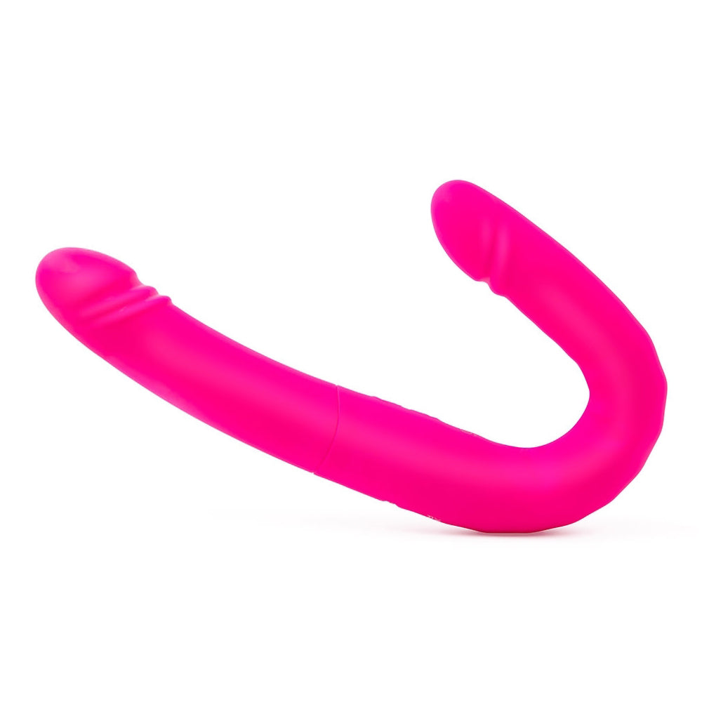 Duo Together Double-Ended Vibrating & Thrusting Dildo