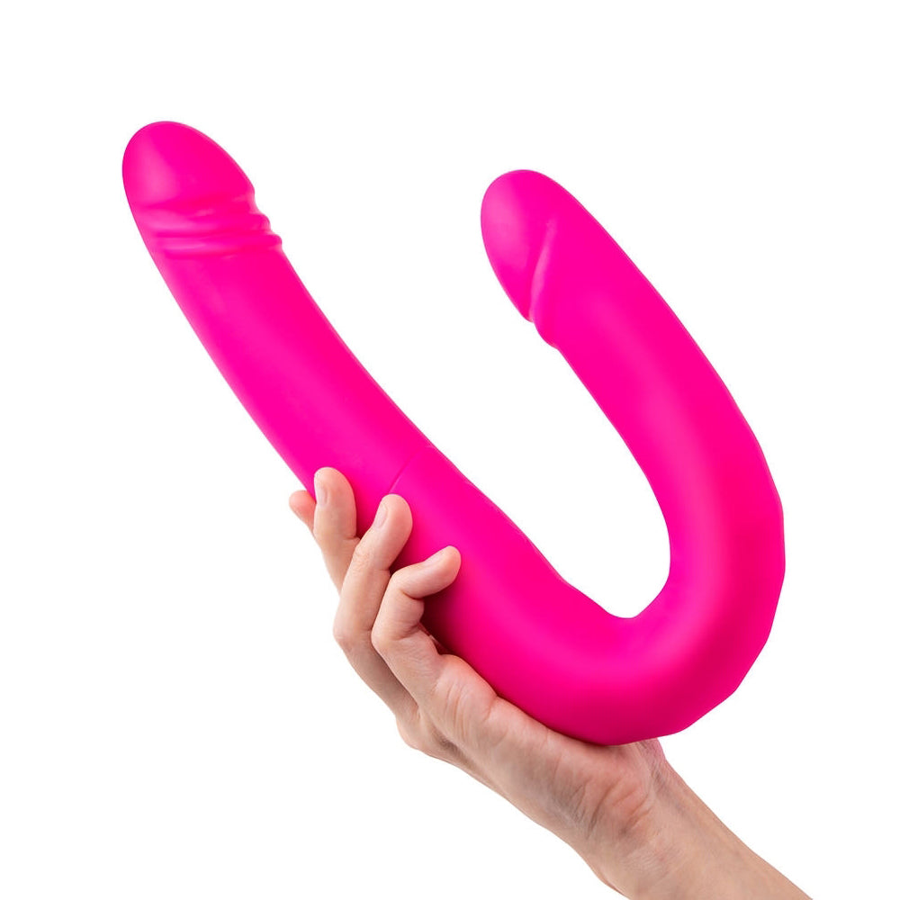 Duo Together Double-Ended Vibrating & Thrusting Dildo