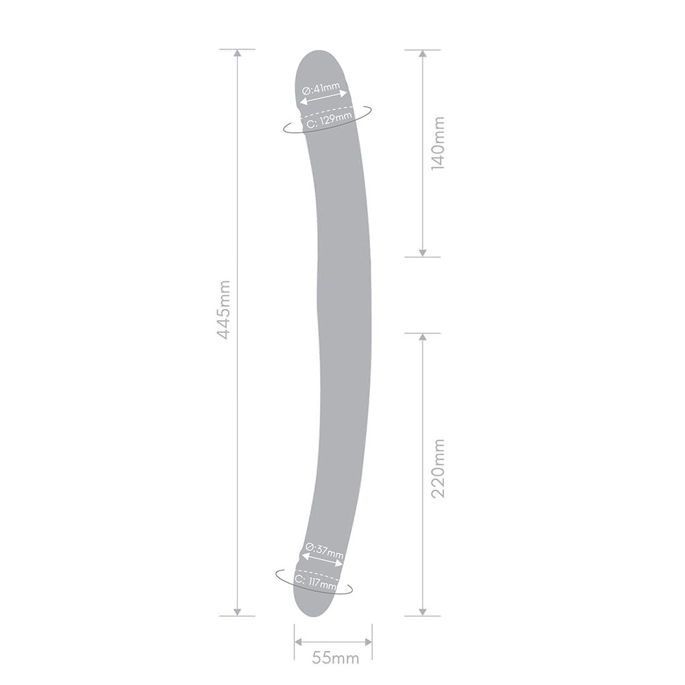 Duo Together Double-Ended Vibrating & Thrusting Dildo