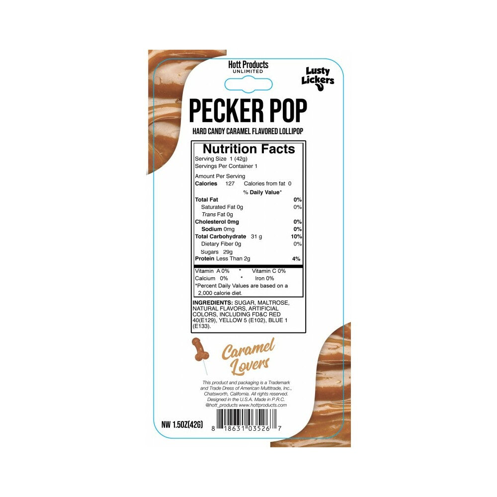 Lusty Lickers Penis Pop - Caramel Lovers