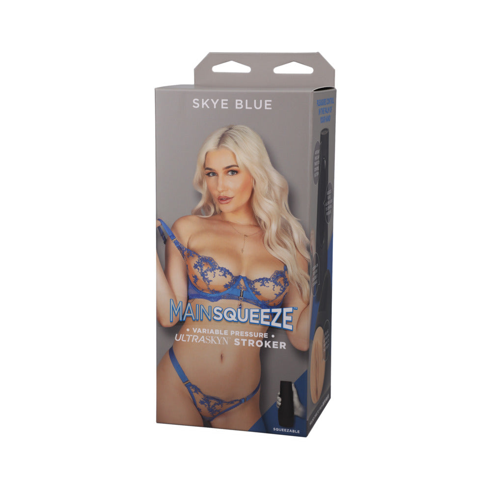 Main Squeeze ULTRASKYN Pussy Stroker - Skye Blue