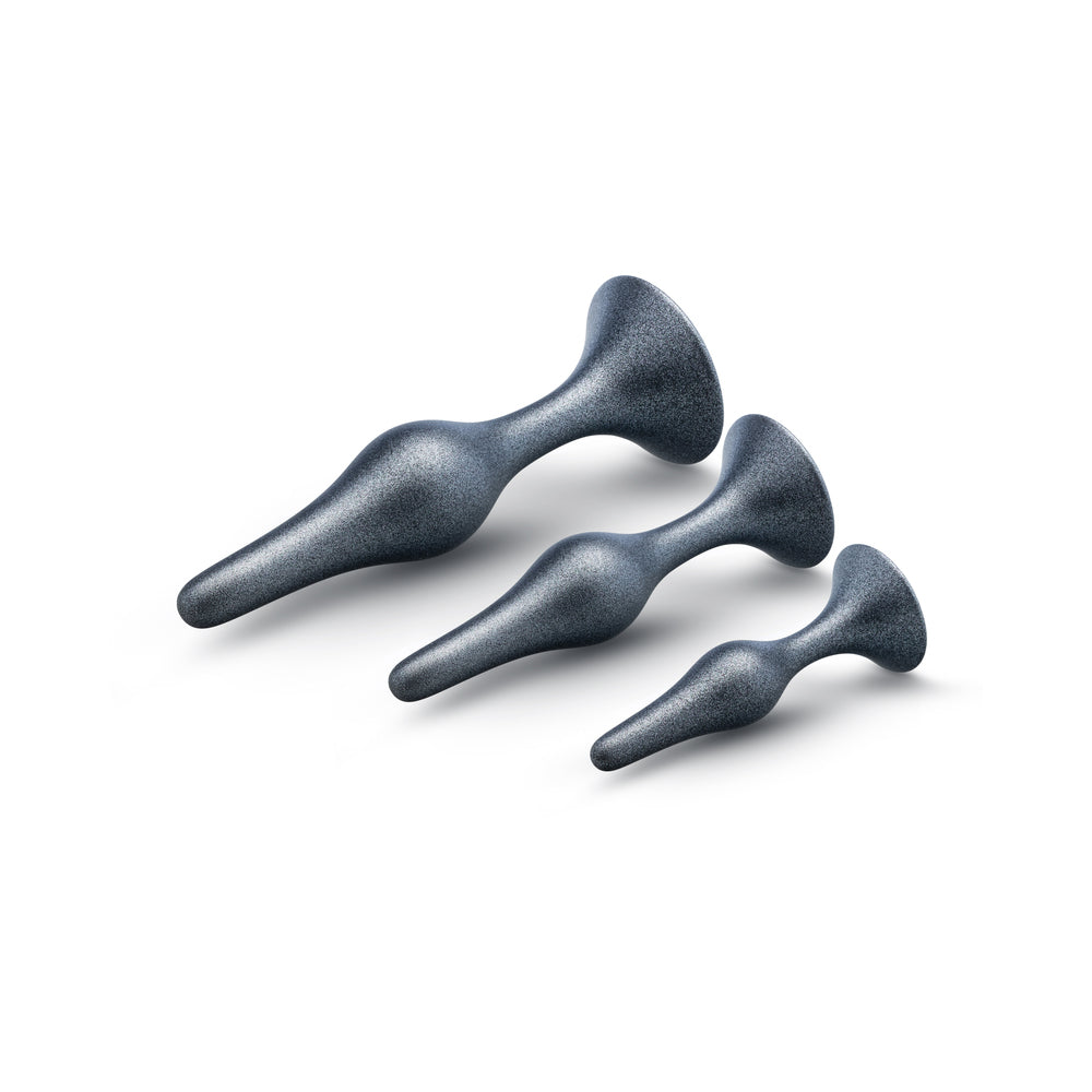 Anal Adventures Matrix Genesis Plug Kit-Silver