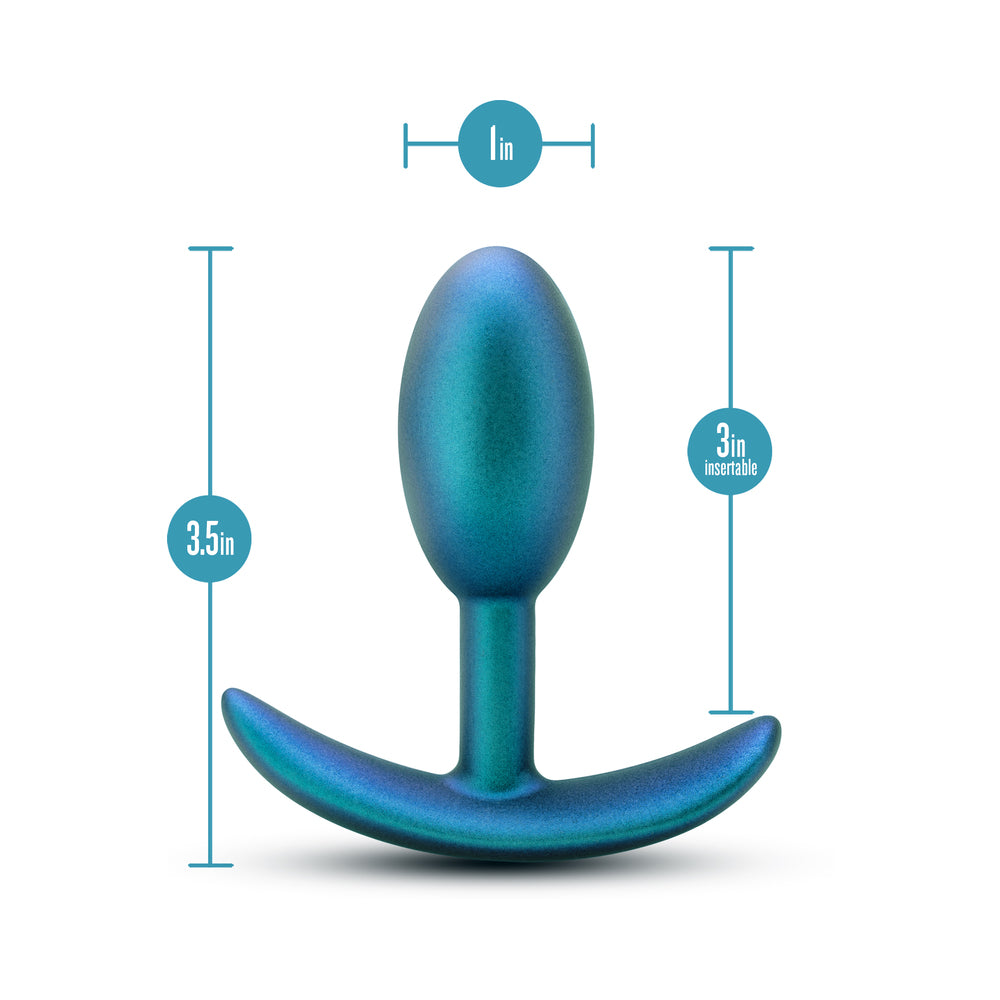 Anal Adventures Matrix Nebula Plug-Lunar Blue