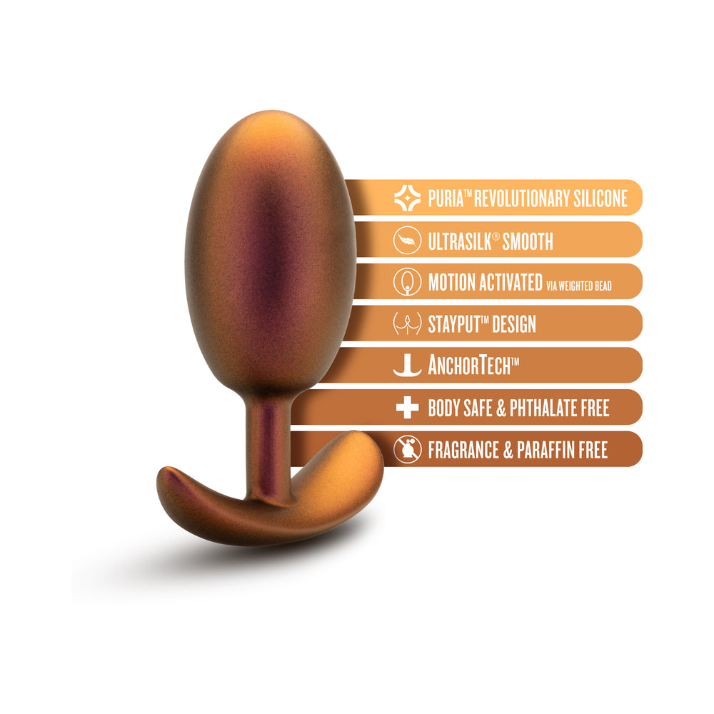 Blush Anal Adventures Matrix Neutron Plug - Copper