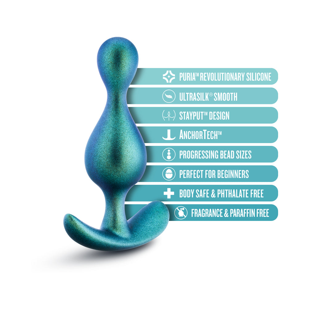 Blush Anal Adventures Matrix Photon Plug - Teal