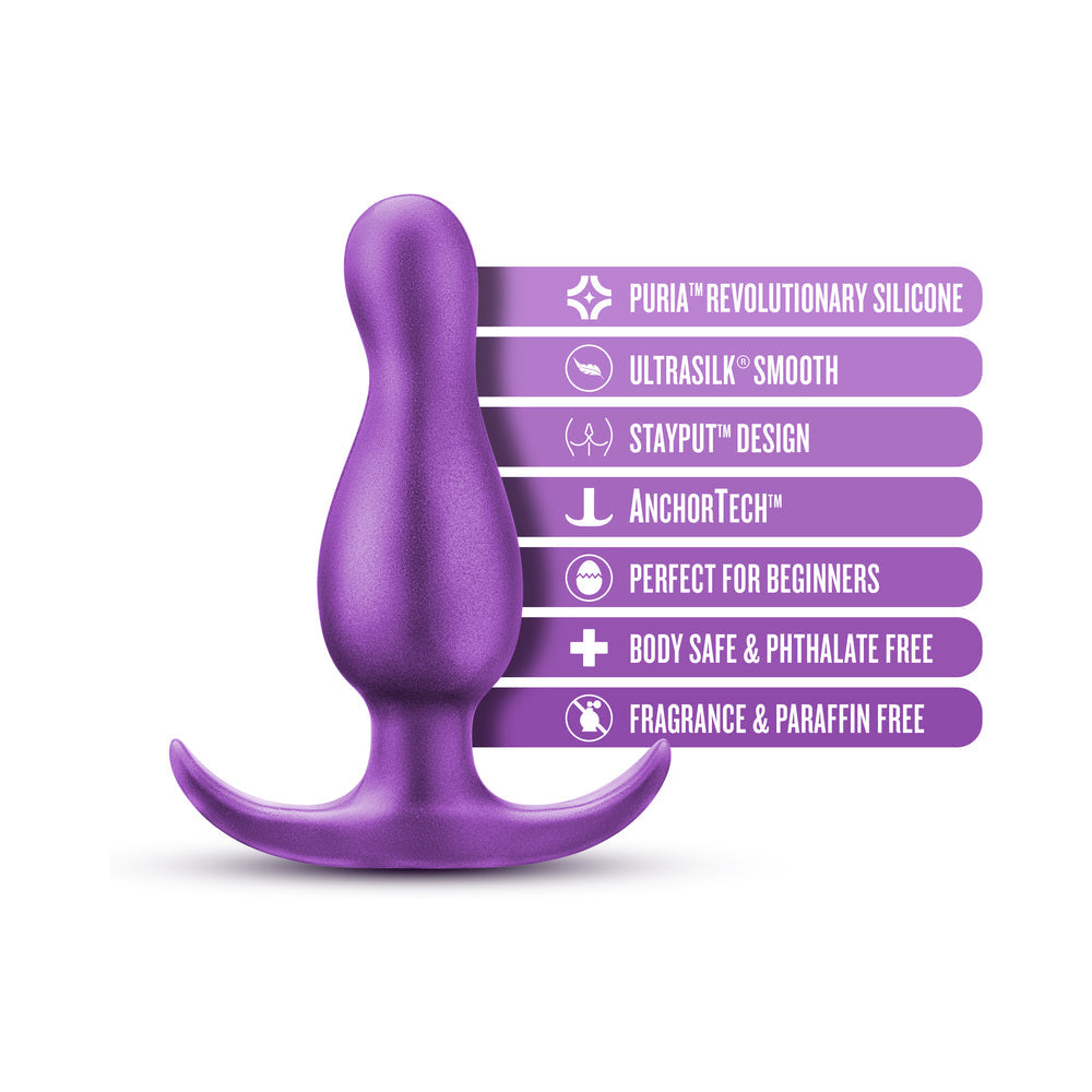 Blush Anal Adventures Matrix Quantum Plug - Purple