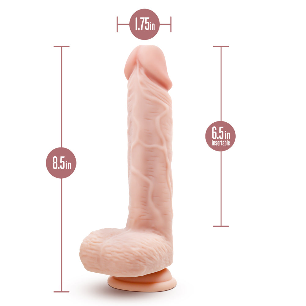 Blush Dr. Skin Dr Ethan 8.5" Gyrating Dildo - Beige
