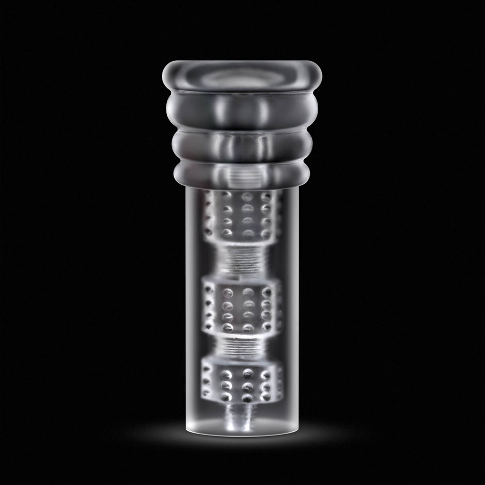 Rize Luz Glow In The Dark Self Lubricating Stroker-Clear