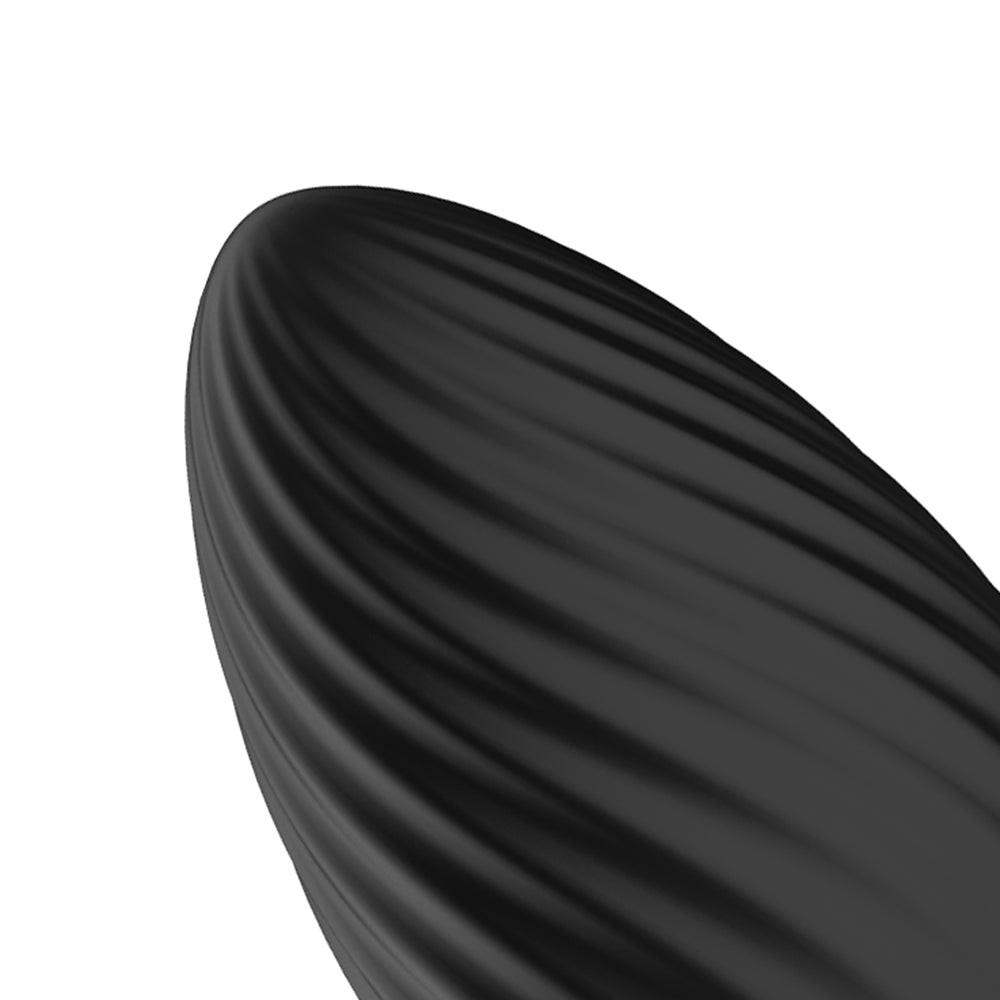 Nexus Tornado Rotating & Vibrating Small Butt Plug - Black