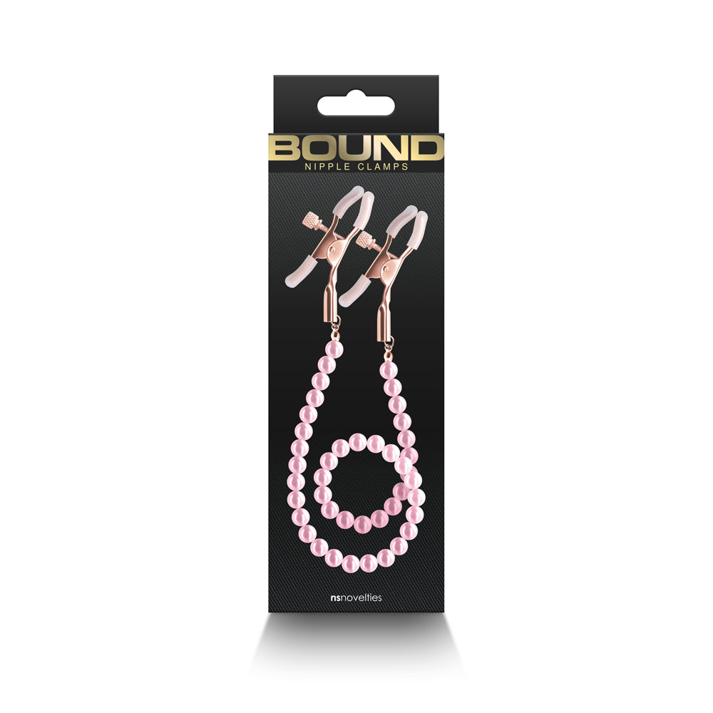 Bound Nipple Clamps DC1-Pink