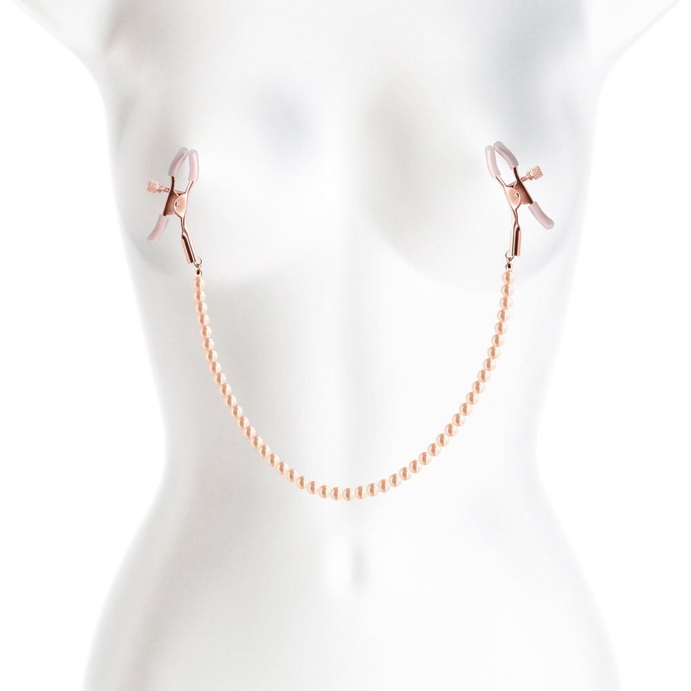 Bound Nipple Clamps DC1-Rose Gold