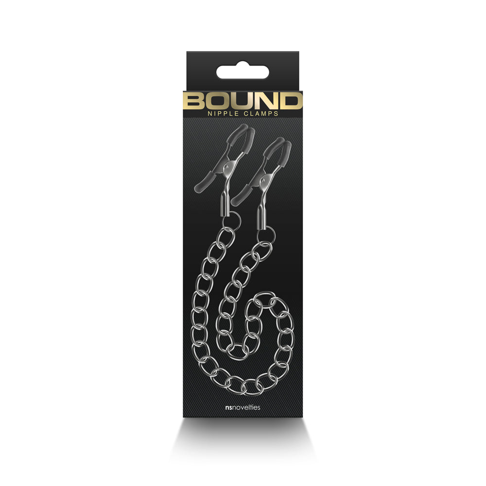 Bound DC2 Nipple Clamps - Gunmetal