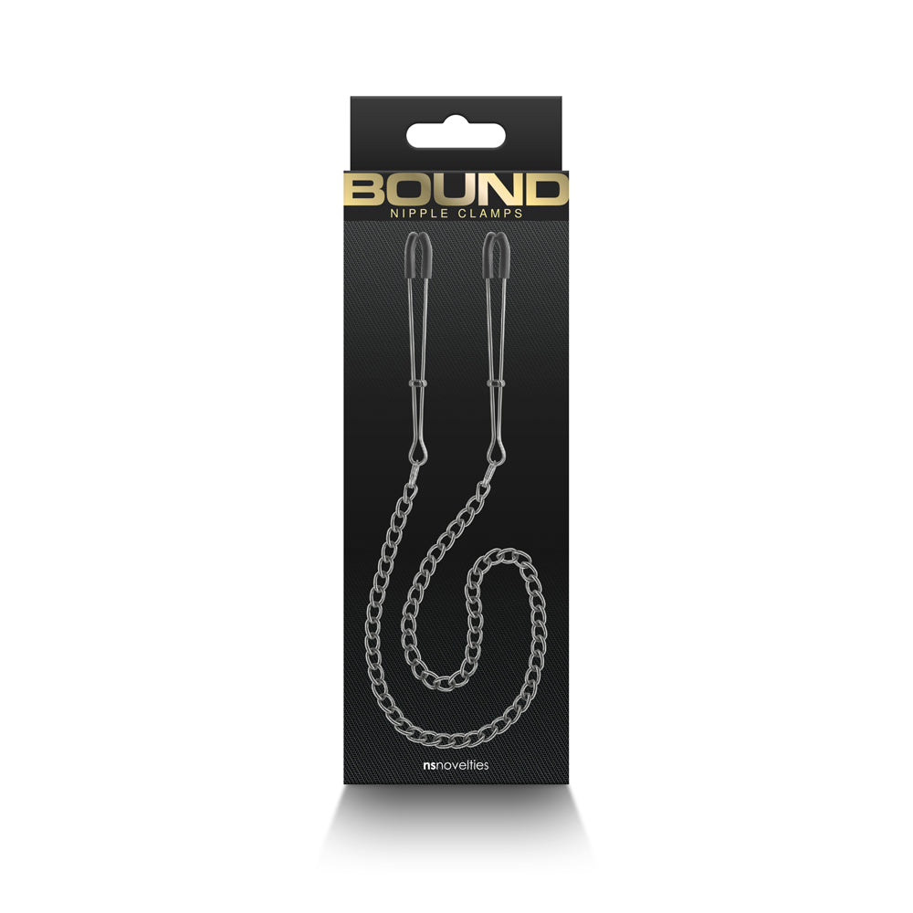 Bound DC3 Nipple Clamps - Gunmetal