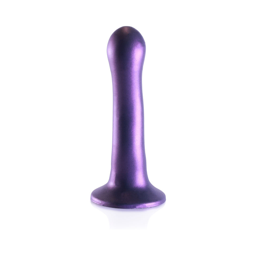 Shots Ouch 7" Curvy G-Spot Dildo - Metallic Purple
