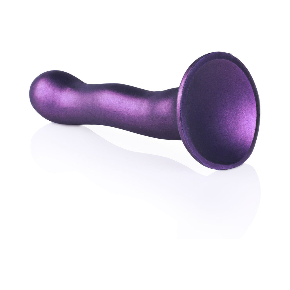 Shots Ouch 7" Curvy G-Spot Dildo - Metallic Purple