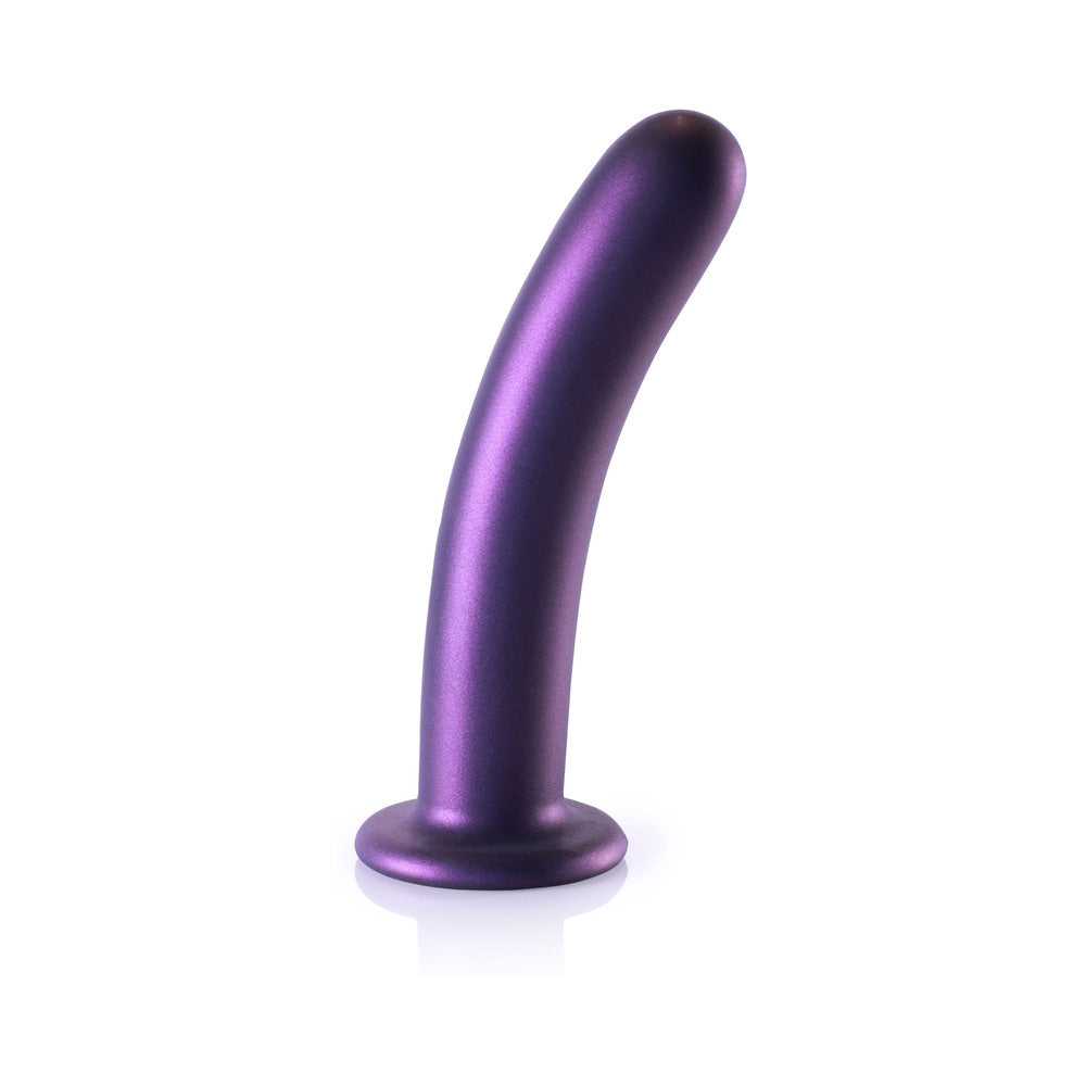 Shots Ouch 7" Smooth G-Spot Dildo - Metallic Purple