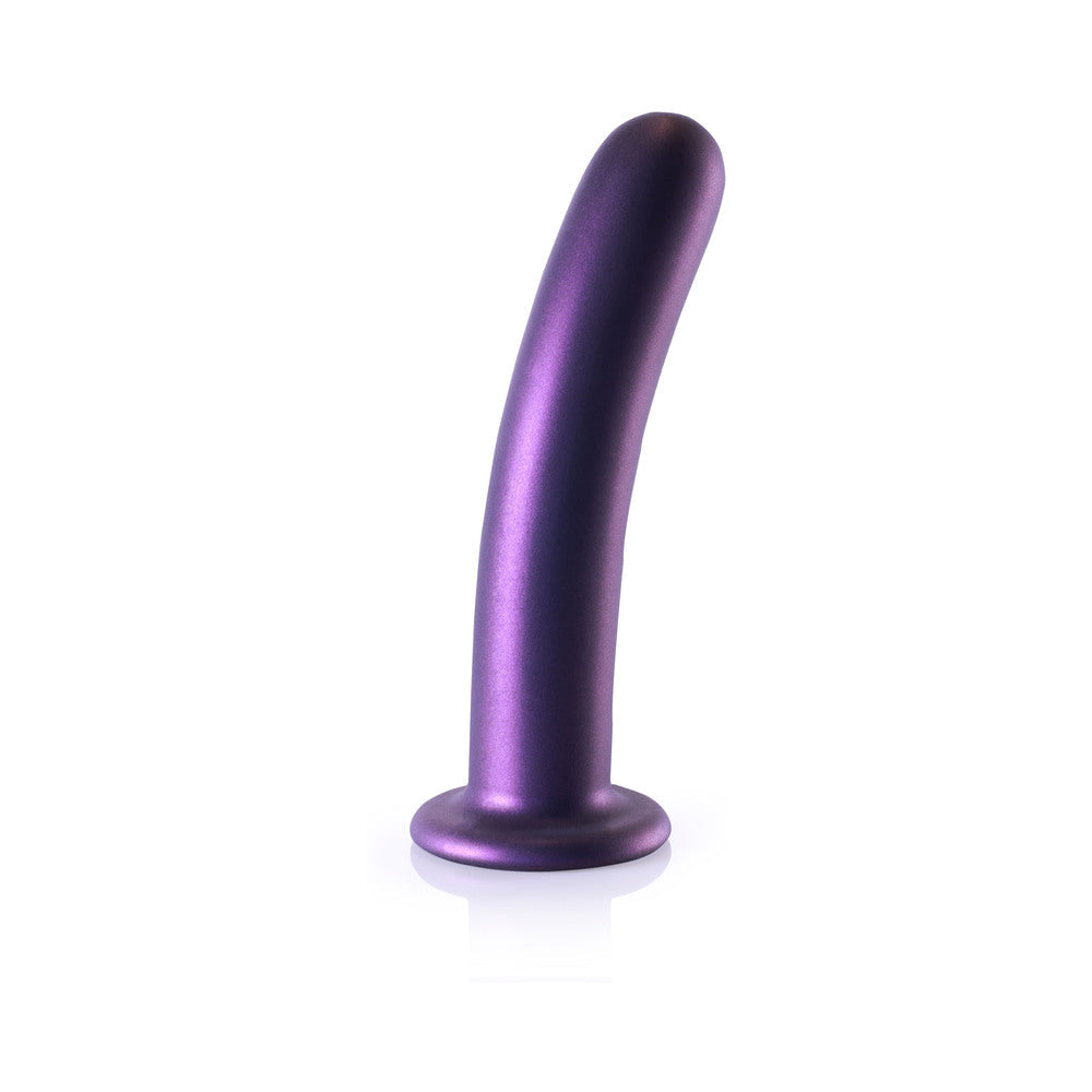 Shots Ouch 7" Smooth G-Spot Dildo - Metallic Purple