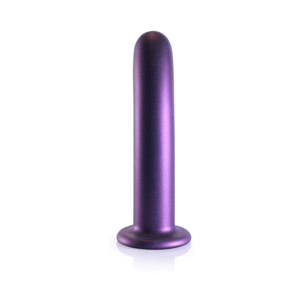 Shots Ouch 7" Smooth G-Spot Dildo - Metallic Purple