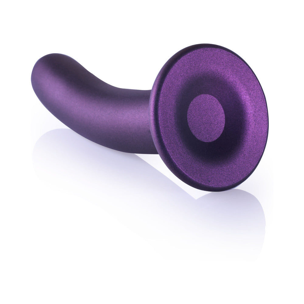 Shots Ouch 7" Smooth G-Spot Dildo - Metallic Purple