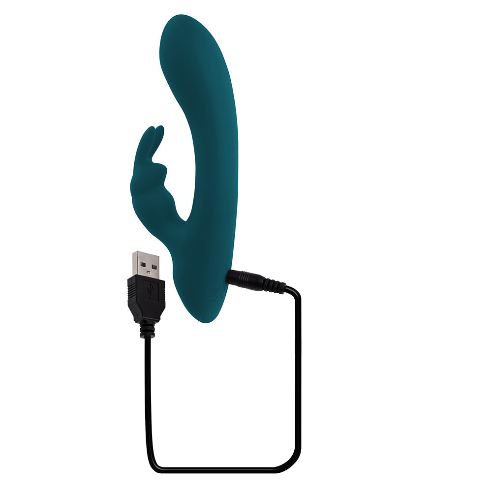 Playboy Pleasure Lil Rabbit Vibrator - Deep Teal