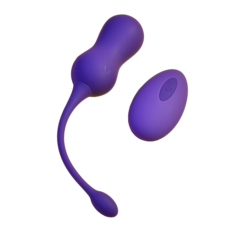 Playboy Pleasure Double Time Kegel Balls - Acai