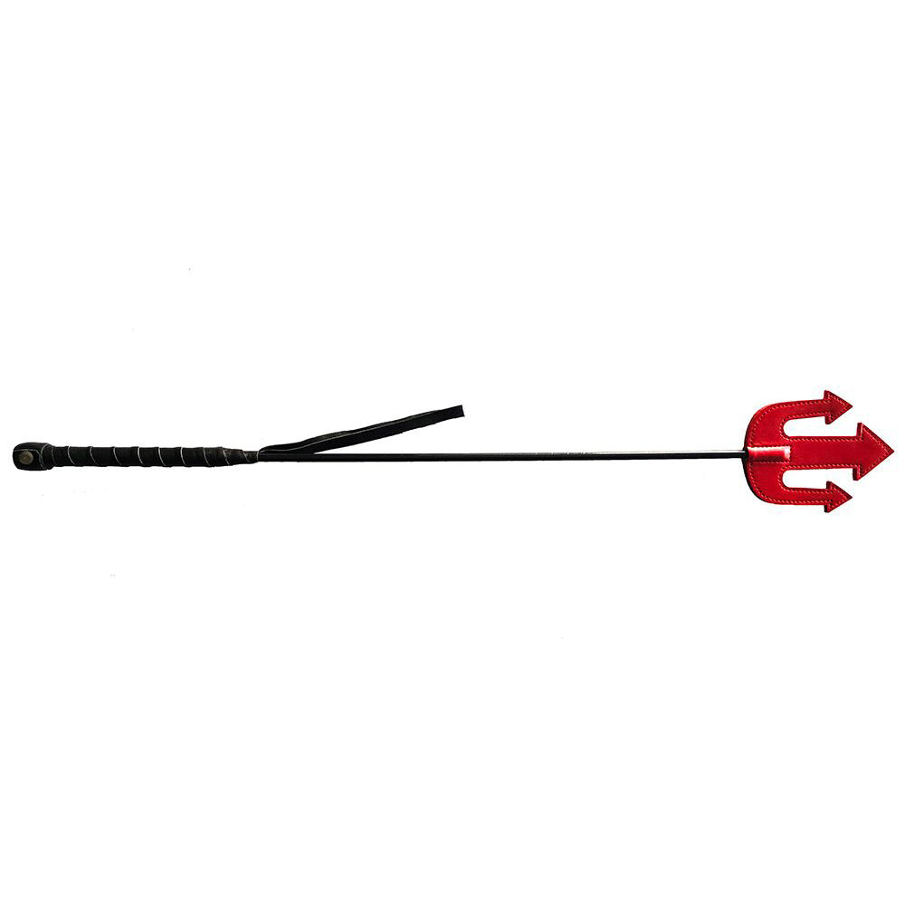 Rouge Devil Riding Crop - Red