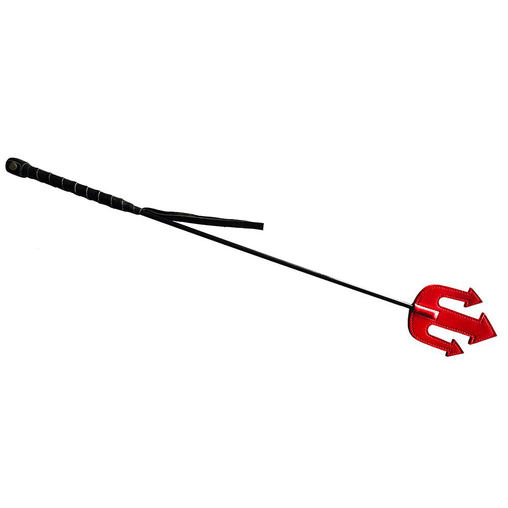 Rouge Devil Riding Crop - Red