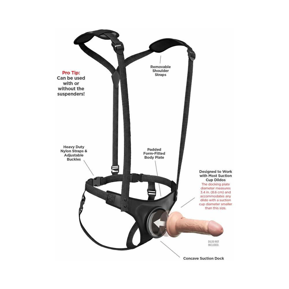 Body Dock Strap On Suspenders