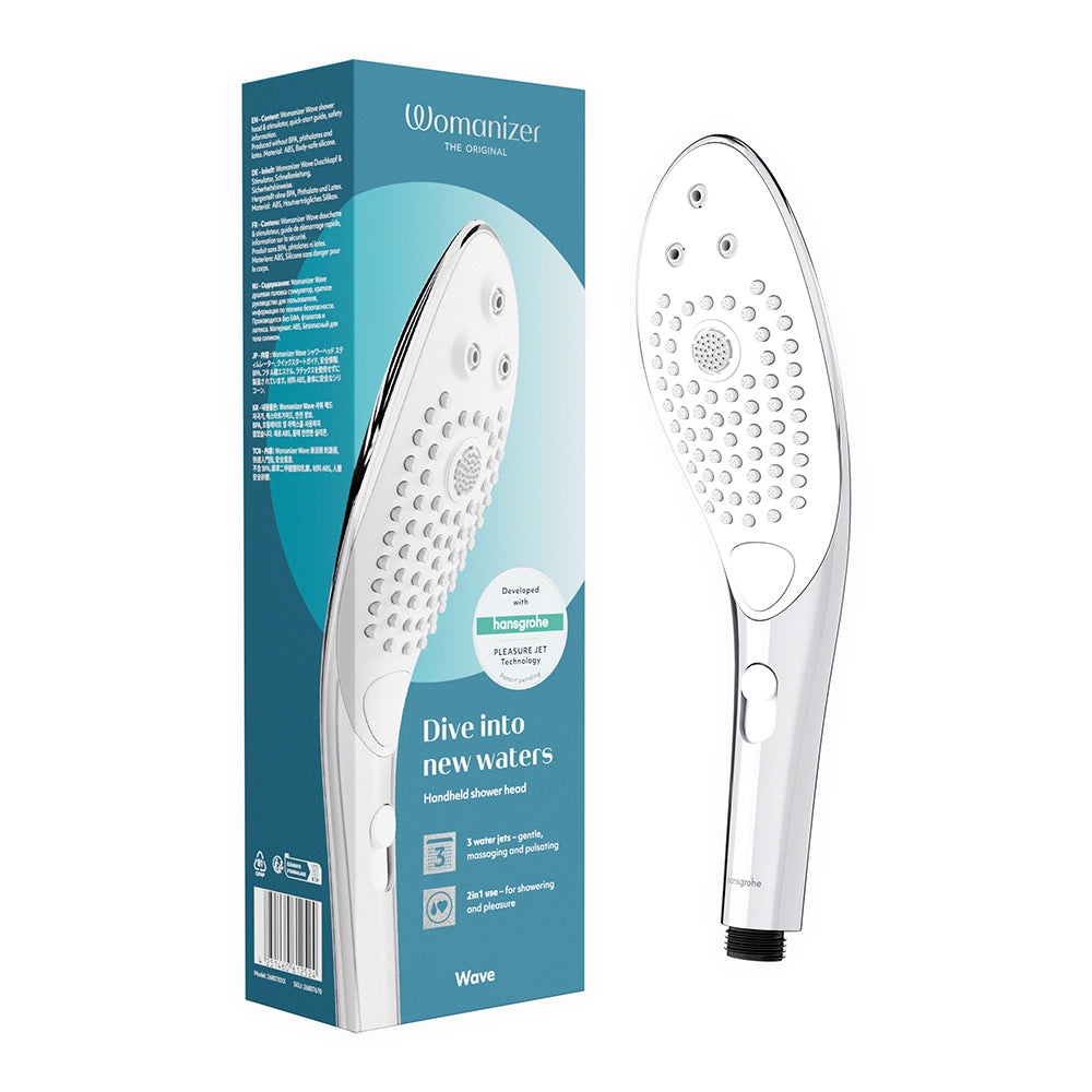 Womanizer Wave Shower Head - Chrome