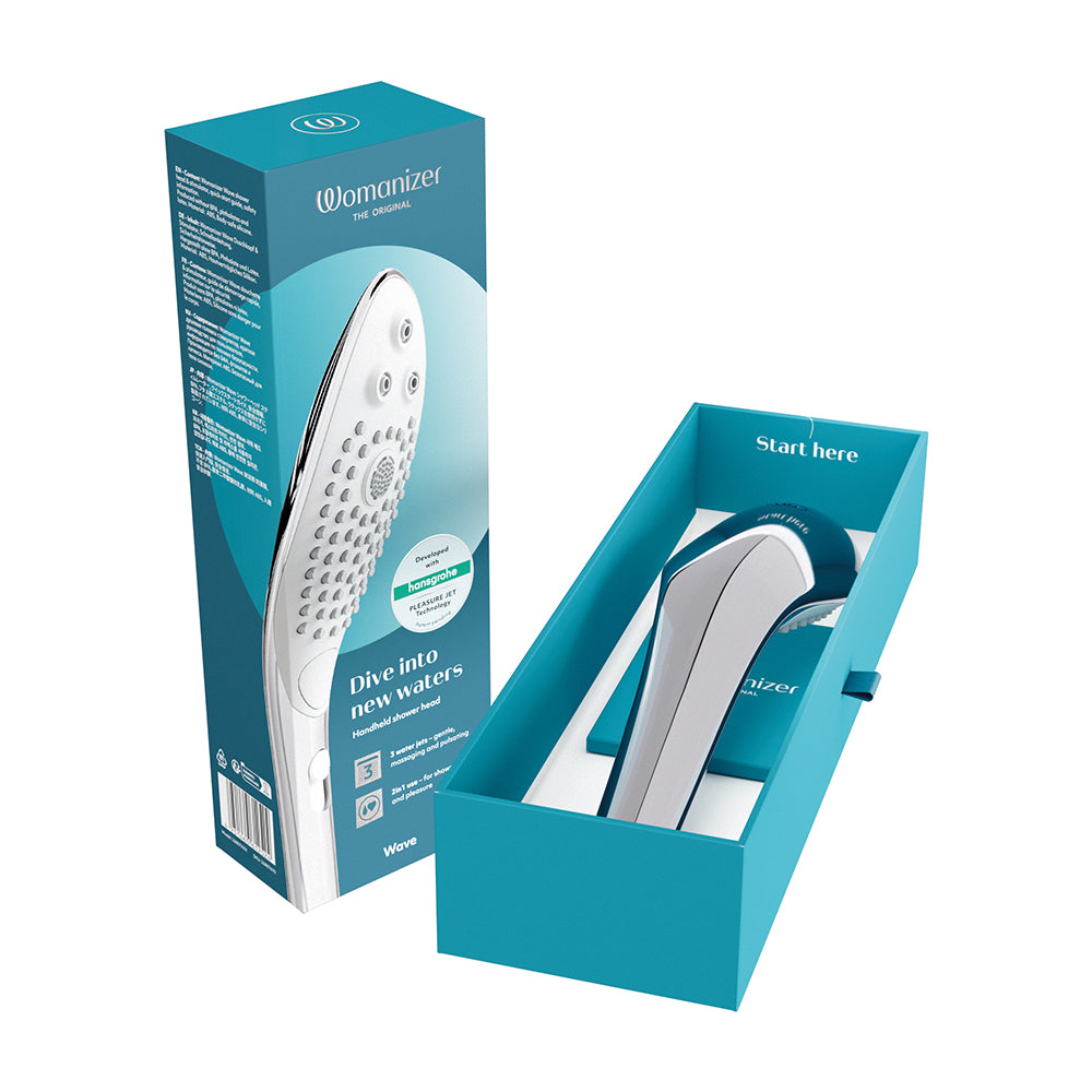 Womanizer Wave Shower Head - Chrome