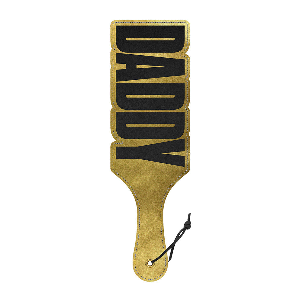 Wood Rocket Daddy Paddle - Black/Gold