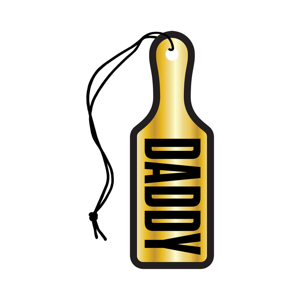 Wood Rocket Daddy Paddle Air Freshener - Peach