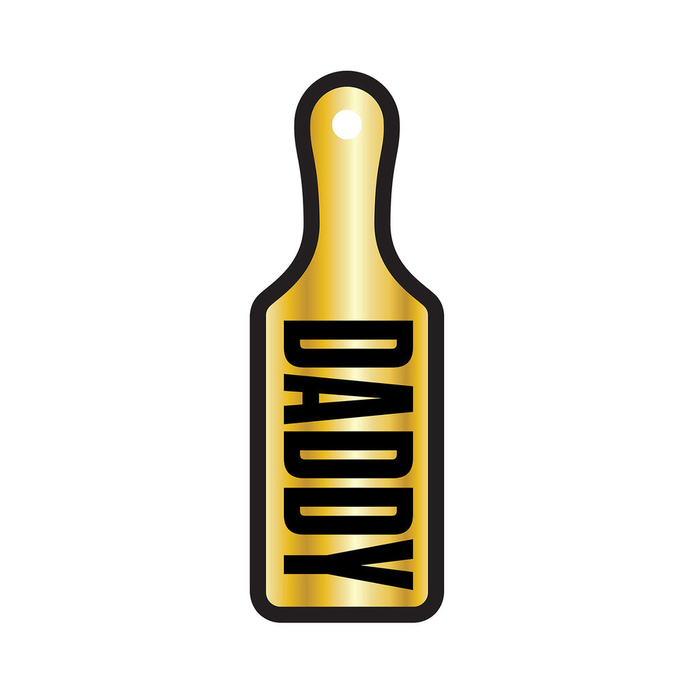 Wood Rocket Daddy Paddle Air Freshener - Peach