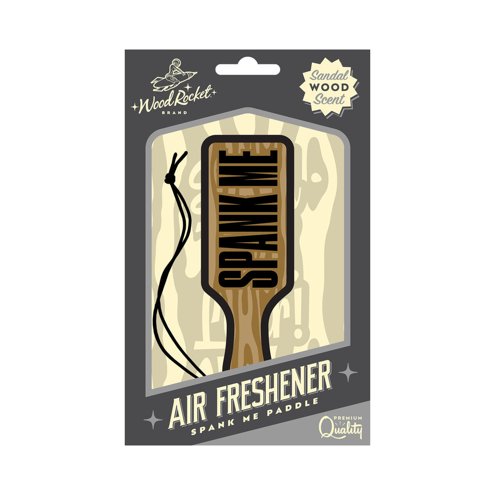 Wood Rocket Spank Me Air Freshener - Sandalwood