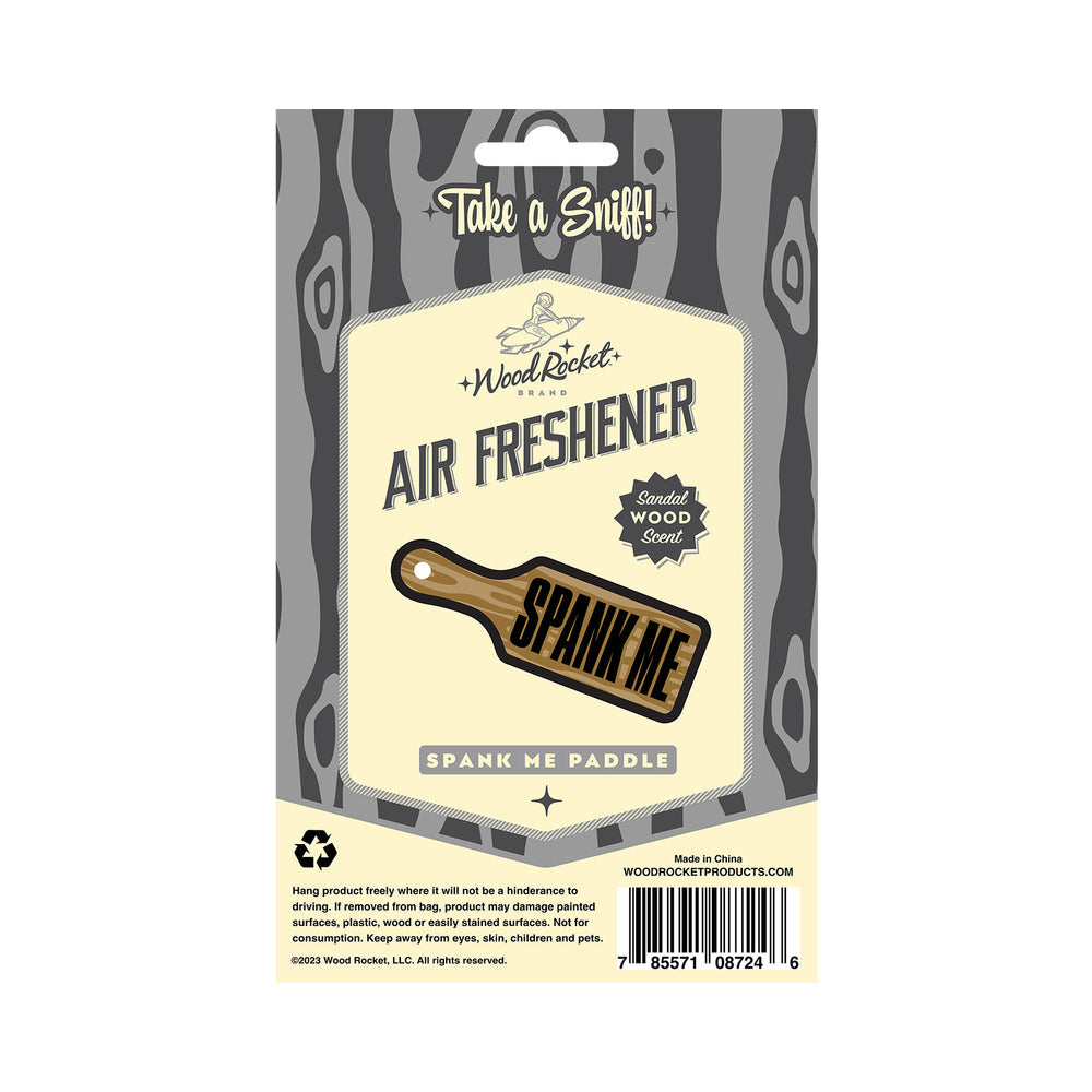 Wood Rocket Spank Me Air Freshener - Sandalwood