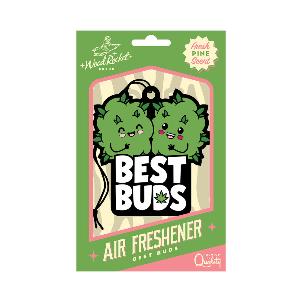 Wood Rocket Best Buds Air Freshener - Pine