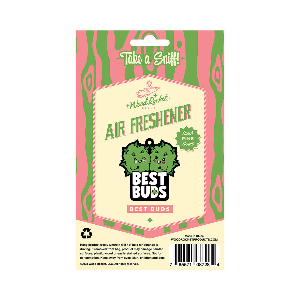 Wood Rocket Best Buds Air Freshener - Pine