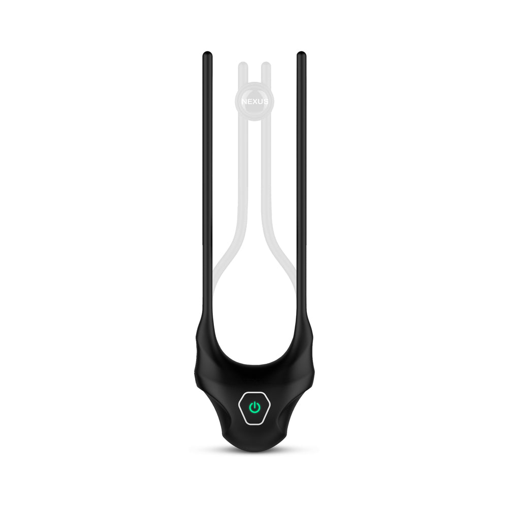 Nexus Forge Single Lasso Vibrating Cock Ring - Black