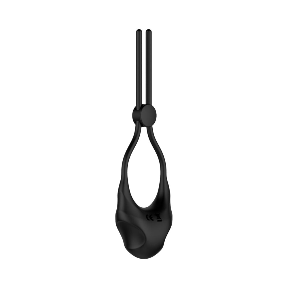 Nexus Forge Single Lasso Vibrating Cock Ring - Black