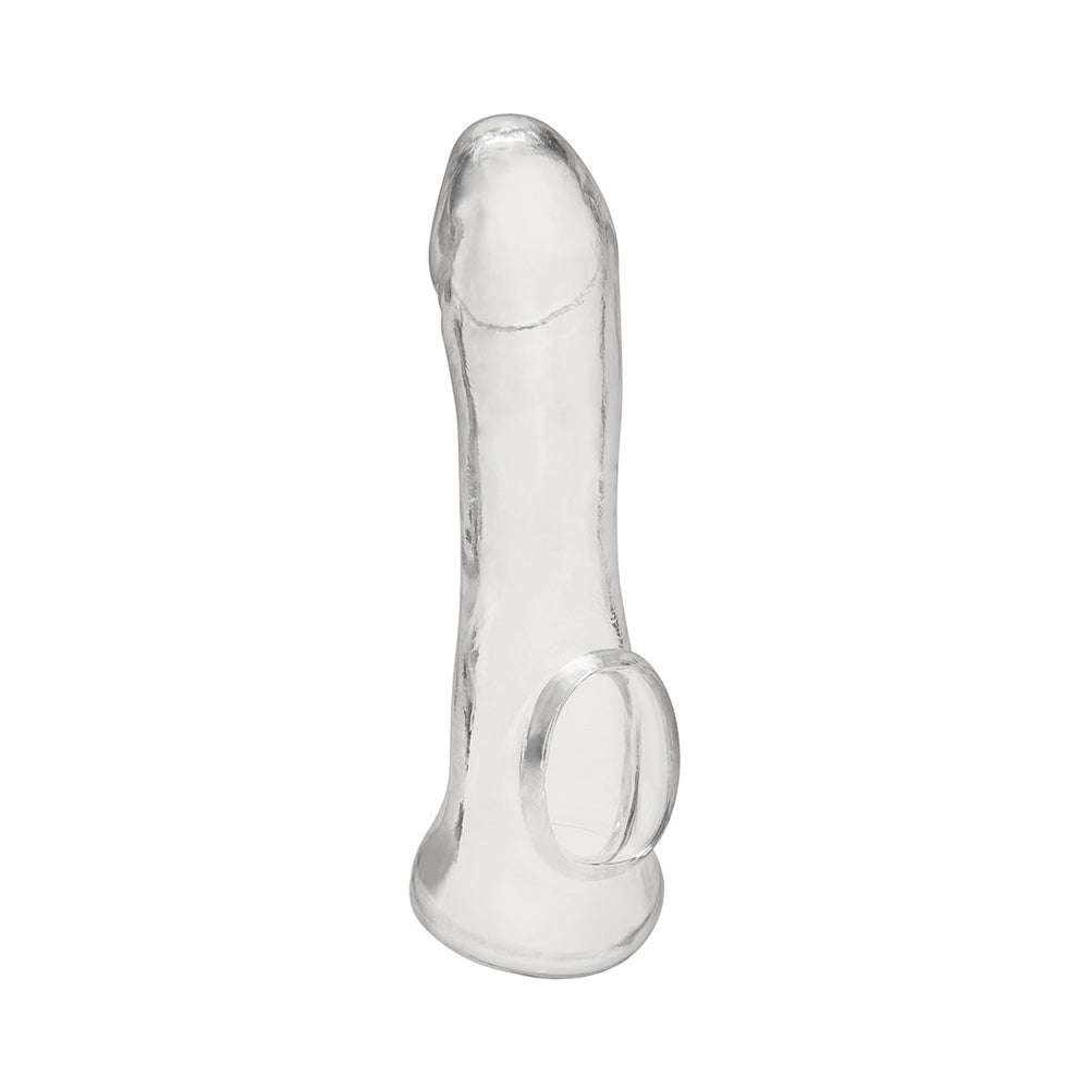Blue Line C & B 6.25" Transparent Penis Enhancing Sleeve Extension - Clear
