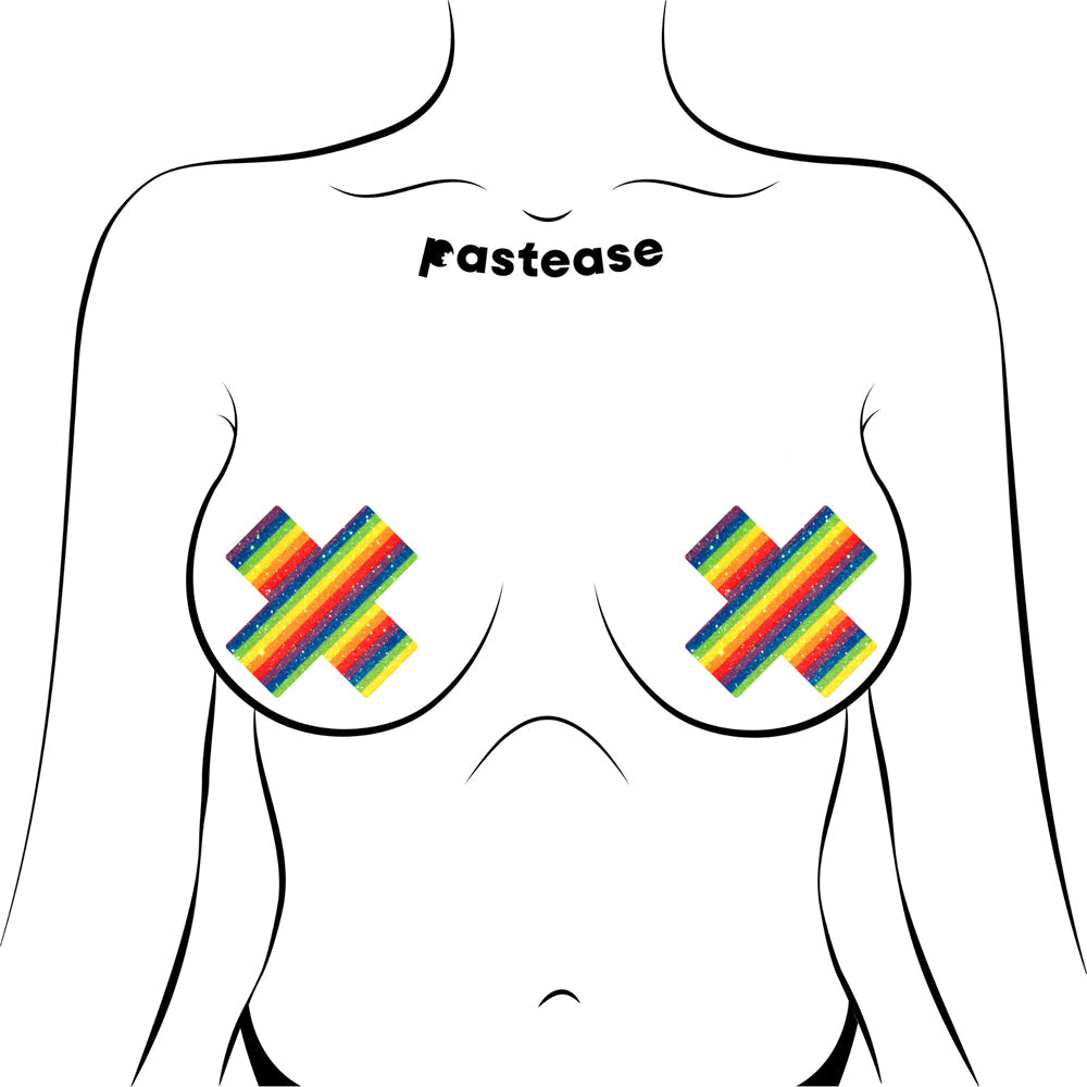 Pastease Glitter Plus - Rainbow O/S