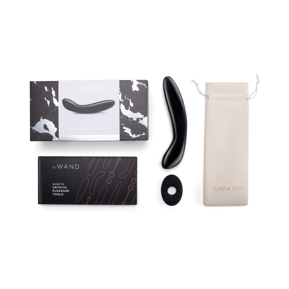 Le Wand Crystal G-Wand-Black Obsidian